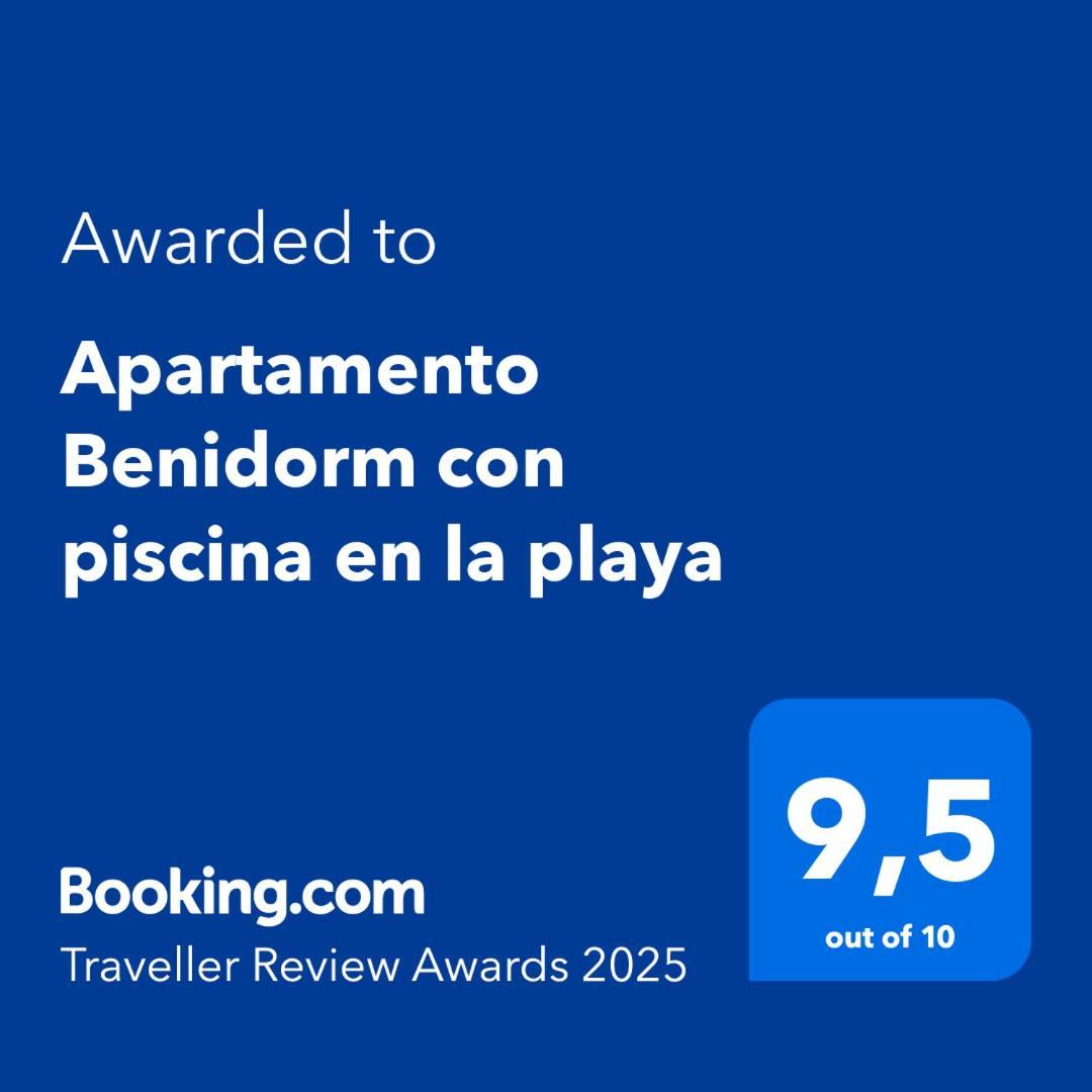 Apartamento Benidorm Con Piscina En La Playa Cala de Finestrat Esterno foto